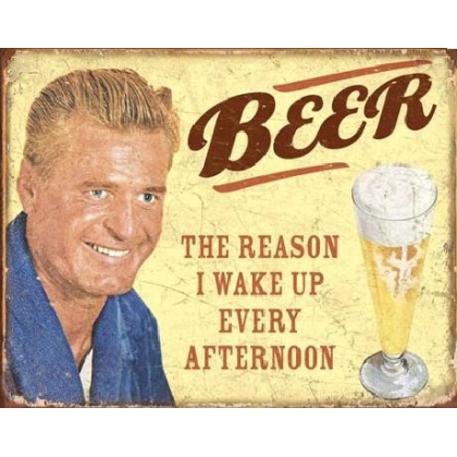 Posters Plechová cedule EPHEMERA - PIVO - The Reason, (40 x 31,5 cm)