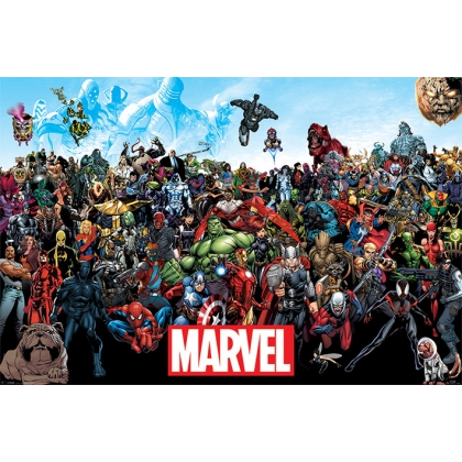 Posters Plakát, Obraz - Marvel - Universe, (91,5 x 61 cm)