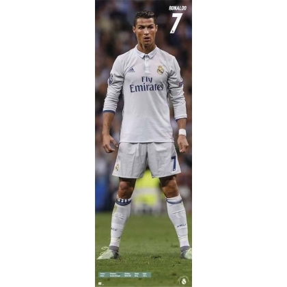 Posters Plakát, Obraz - Real Madrid 2016/2017 Ronaldo, (53 x 158 cm)