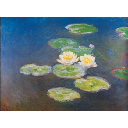 Posters Reprodukce Claude Monet - Lekníny, 1914-1917 , (50 x 40 cm)