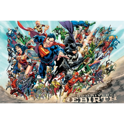 Posters Plakát, Obraz - Justice League - Rebirth, (91,5 x 61 cm)