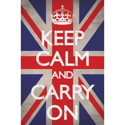 Posters Plakát, Obraz - Keep calm and carry on - union, (61 x 91,5 cm)