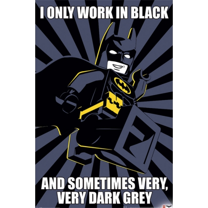 Posters Plakát, Obraz - Lego Batman - Meme, (61 x 91,5 cm)