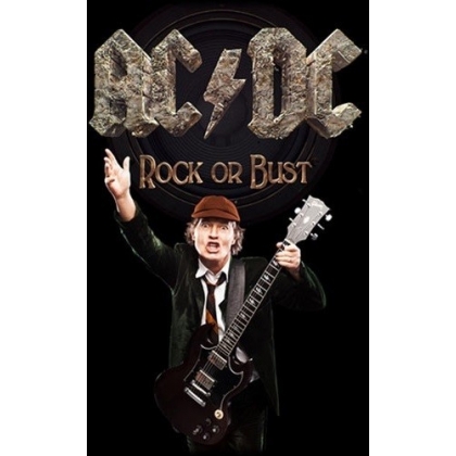 Posters Textilní plakát AC/DC – Rock Or Bust / Angus