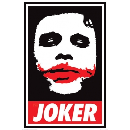 Posters Plakát, Obraz - Batman: Temný rytíř - Obey The Joker, (61 x 91,5 cm)