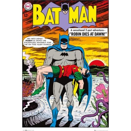 Posters Plakát, Obraz - Batman Comic - Robin Dies at Dawn, (61 x 91,5 cm)