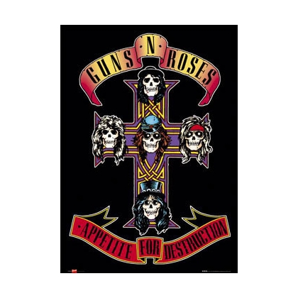 Posters Plakát, Obraz - Guns'n'Roses - appetite, (61 x 91,5 cm)