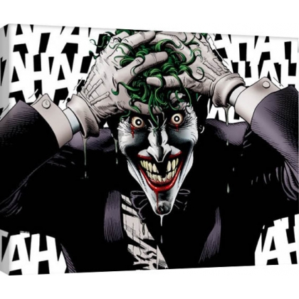 Posters Obraz na plátně Batman - The Joker Killing Joke, (80 x 60 cm)