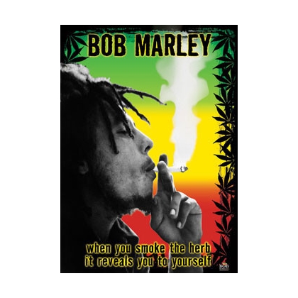 Posters Plakát, Obraz - Bob Marley - herb, (61 x 91,5 cm)