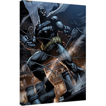 Posters Obraz na plátně Batman - Rooftop, (60 x 80 cm)