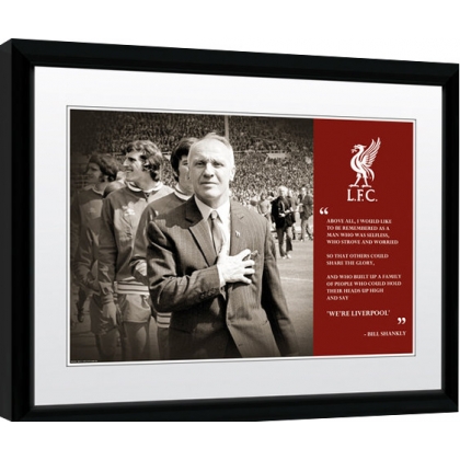 Posters Obraz na zeď - Liverpool - Shankly Quote Print