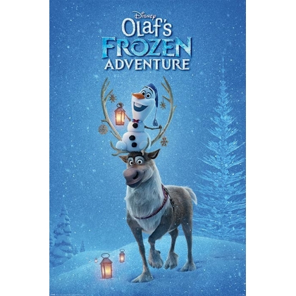 Posters Plakát, Obraz - Olafs Frozen Adventure - One Sheet, (61 x 91,5 cm)