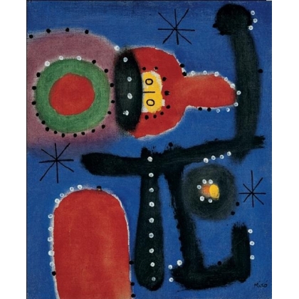 Posters Obraz, Reprodukce - Obraz - Peinture, 1954, Joan Miró, (60 x 80 cm)